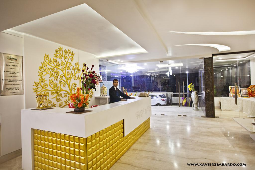 Hotel Krishna International Vrindāvan Exteriér fotografie
